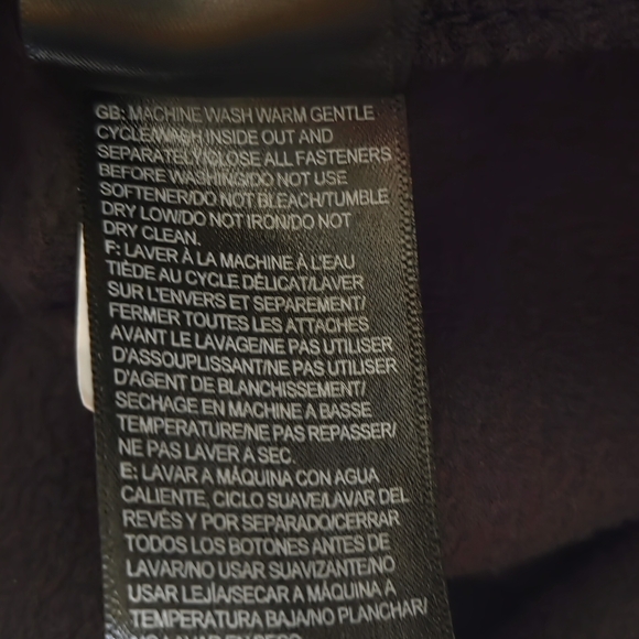 The North Face Men's Black Mock Neck Full Zip Vest, Size XXL Zippered Pockets - Picture 8 of 8